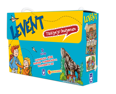 Levent Türkiyeyi Geziyorum 1. Set (5 Kitap) - 1