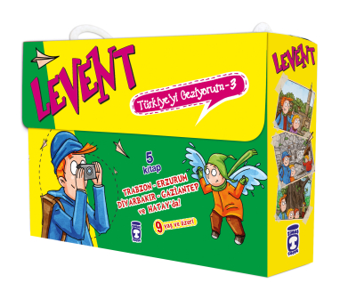 Levent Türkiyeyi Geziyorum 3. Set (5 Kitap) - 1