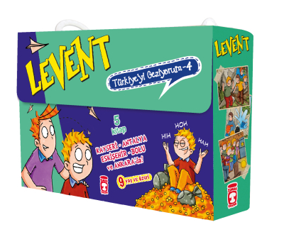 Levent Türkiyeyi Geziyorum 4. Set (5 Kitap) - 1