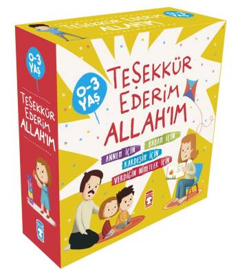 Teşekkür Ederim Allah'ım Seti 4 Kitap - 1