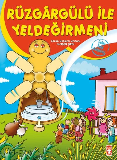 Rüzgargülü İle Yeldeğirmeni - Çoklu Zeka Geliştirici Masallar