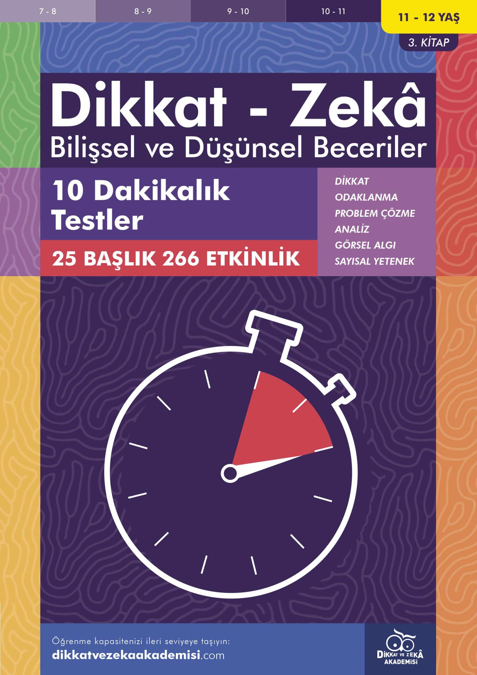 10 Dakikalık Testler (11 – 12 Yaş) – Dikkat Zeka 1