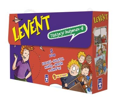 Levent Türkiye'yi Geziyorum 6 Set - (5 Kitap)