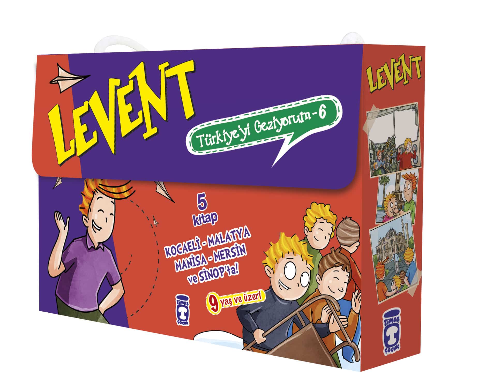 Levent Türkiye’yi Geziyorum 6 Set – (5 Kitap) 1