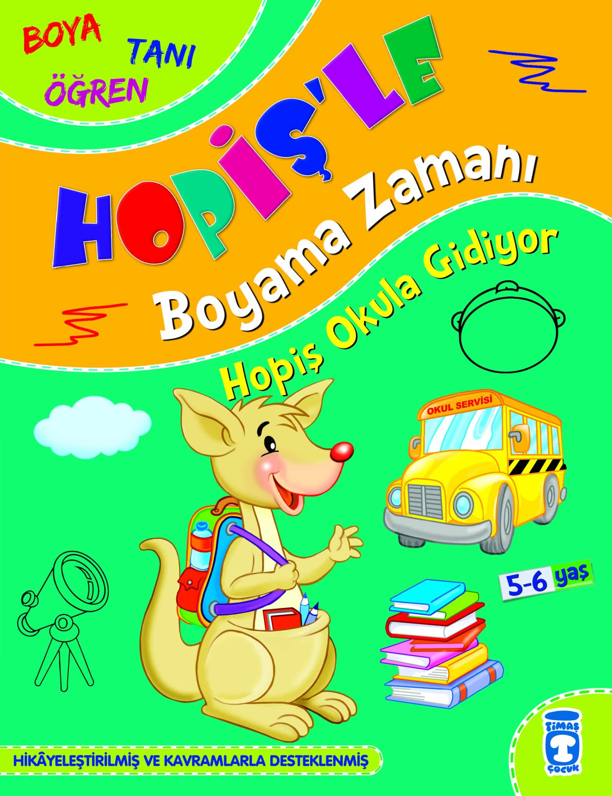 Hopiş Okula Gidiyor - Hopiş'le Boyama Zamanı