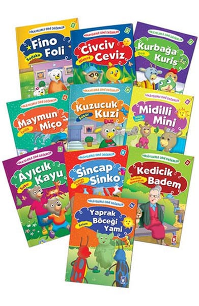 Hikayelerle Dini Değerler Set – (10  Kitap) 1