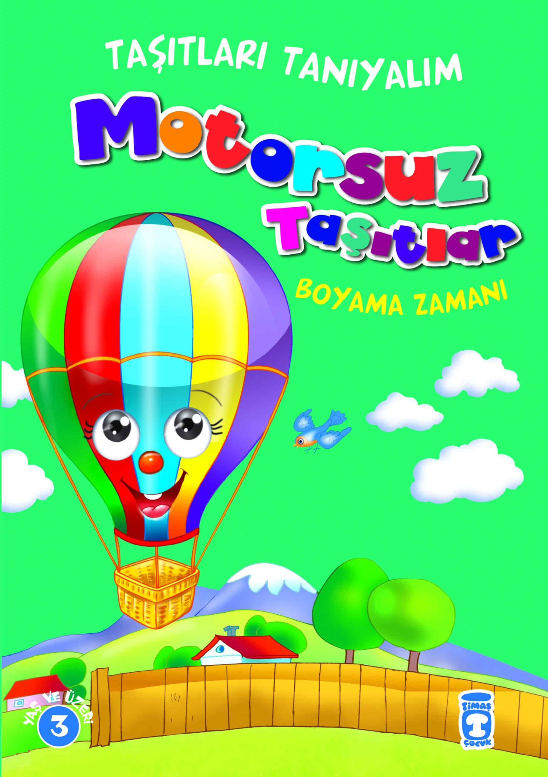 Motorsuz Taşıtlar Boyama Zamanı – Taşıtları Tanıyalım 1