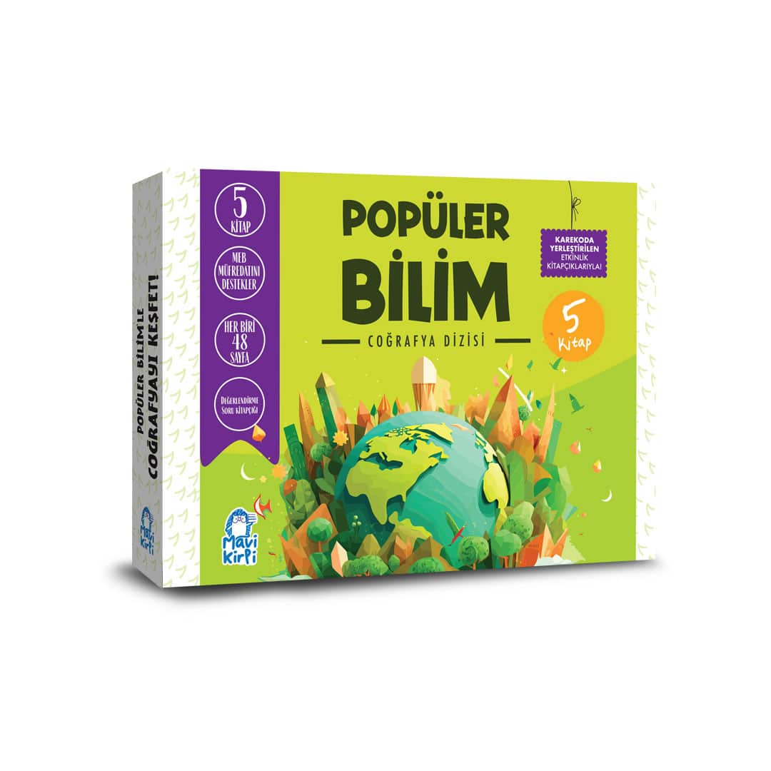 Popüler Bilim Coğrafya Set (5 Kitap) 1