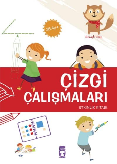 Çizgi Çalışmaları Etkinlik Kitabı (36 Ay+)