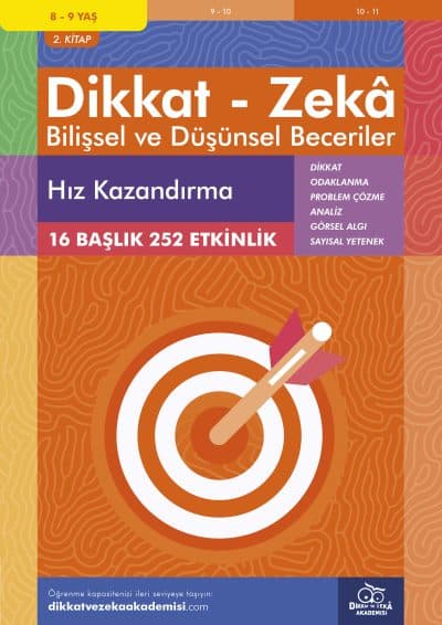 Hız Kazandırma (8 - 9 Yaş) - Dikkat Zeka