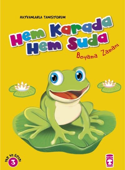 Hem Karada Hem Suda Boyama Zamanı - Hayvanlarla Tanışıyorum