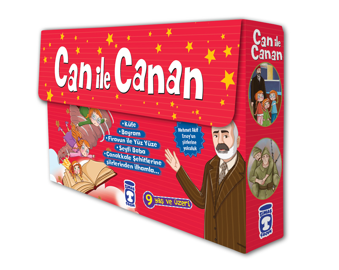 Can ile Canan Mehmet Akif'i Seviyoruz Set - (5 Kitap)