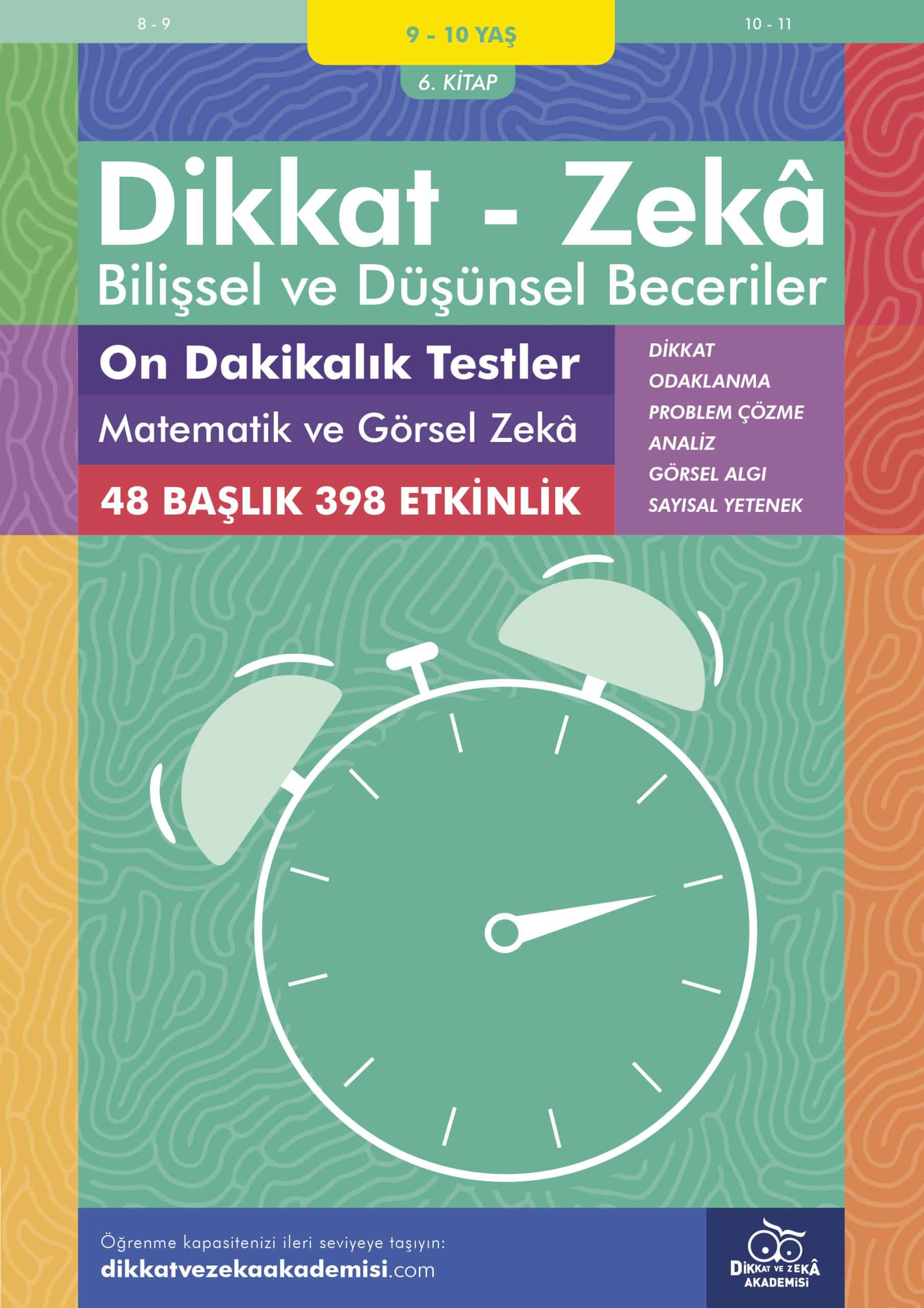 On Dakikalık Testler – Matematik ve Görsel Zeka (9 – 10 Yaş) – Dikkat Zeka 1