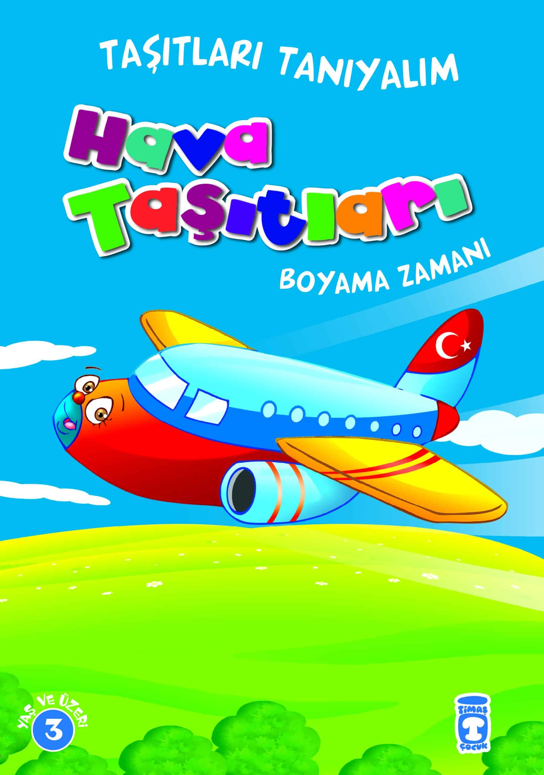 Hava Taşıtları Boyama Zamanı - Taşıtları Tanıyalım