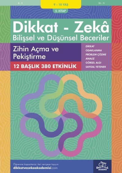 Zihin Açma ve  Pekiştirme (9 - 10 Yaş) - Dikkat Zeka