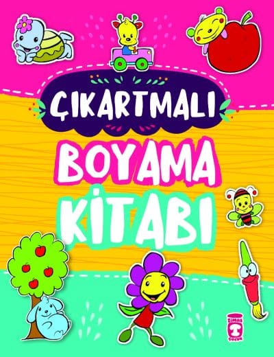 Çıkartmalı Boyama Kitabı