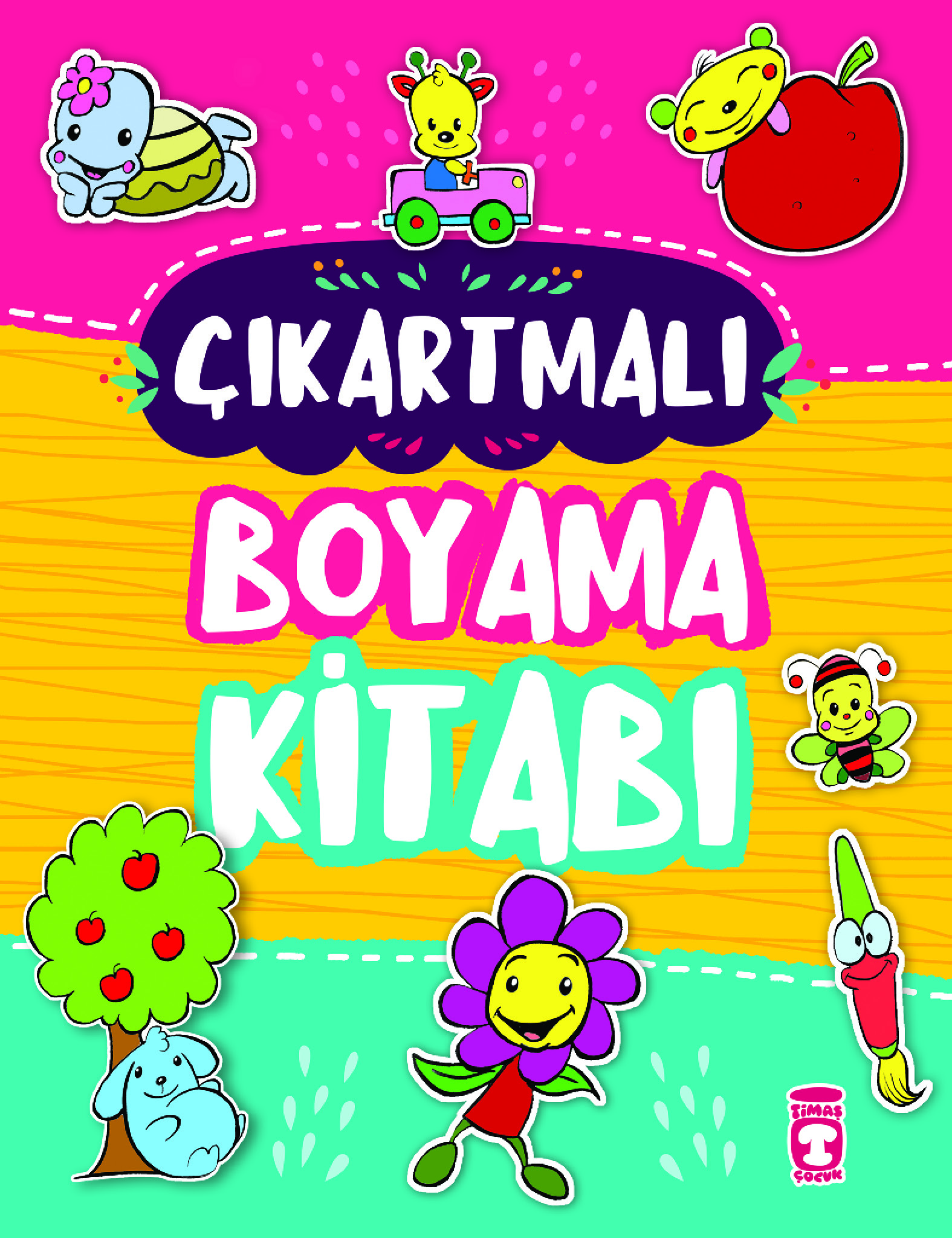 Çıkartmalı Boyama Kitabı