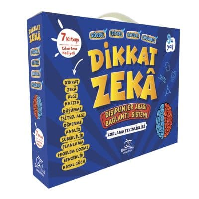 Dikkat - Zeka 3. Sınıf Seti - 9 Yaş  (7 Kitap)