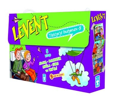 Levent Türkiye'yi Geziyorum 5 Set - (5 Kitap)