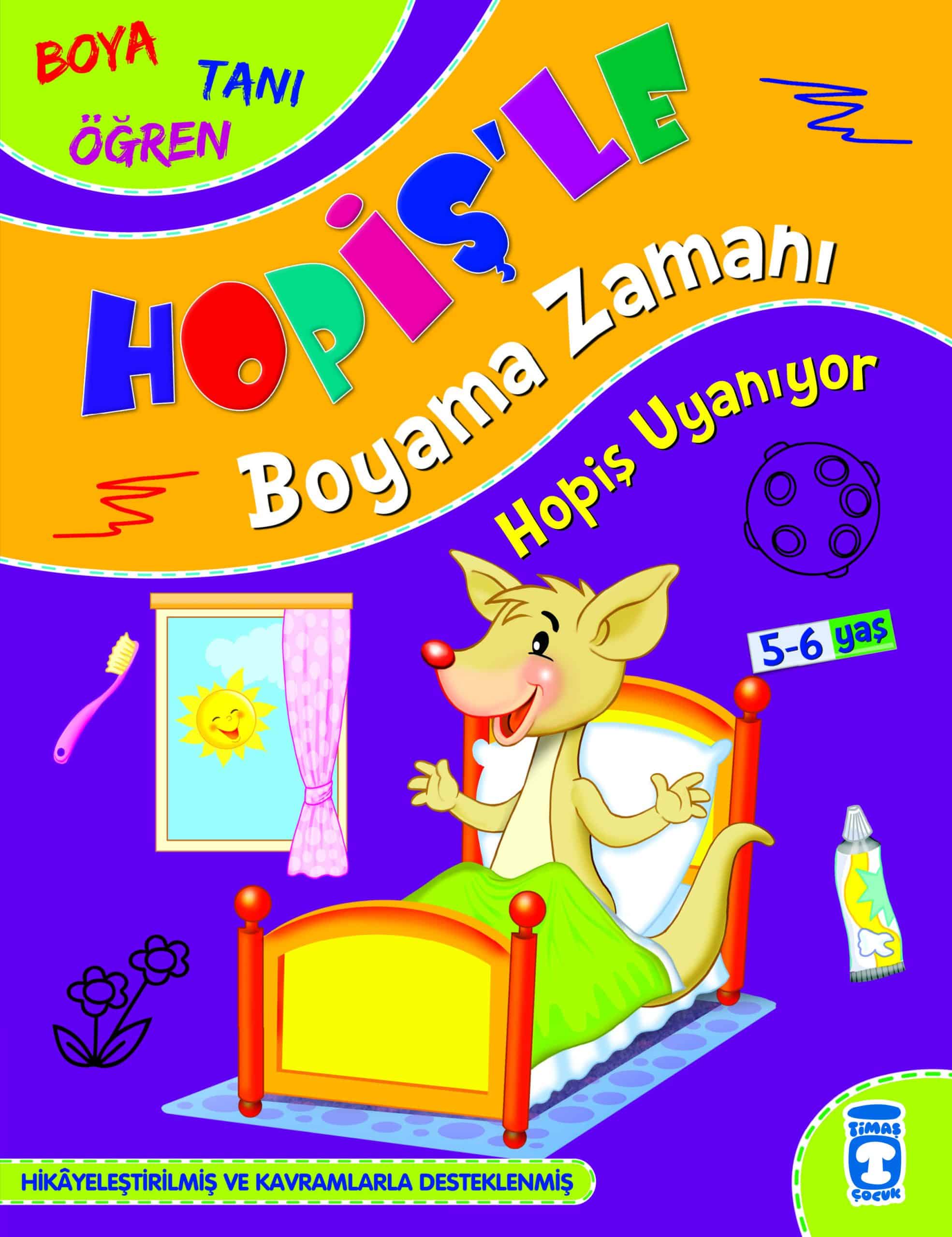 Hopiş Uyanıyor – Hopiş’le Boyama Zamanı 1