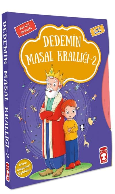 Dedemin Masal Krallığı 2 Set - (5 Kitap)