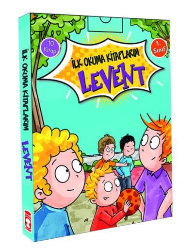 Levent İlk Okuma Kitaplarım 1 - Set (10 Kitap)