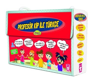 Profesör Kip İle Türkçe 1 Set - (5 Kitap)