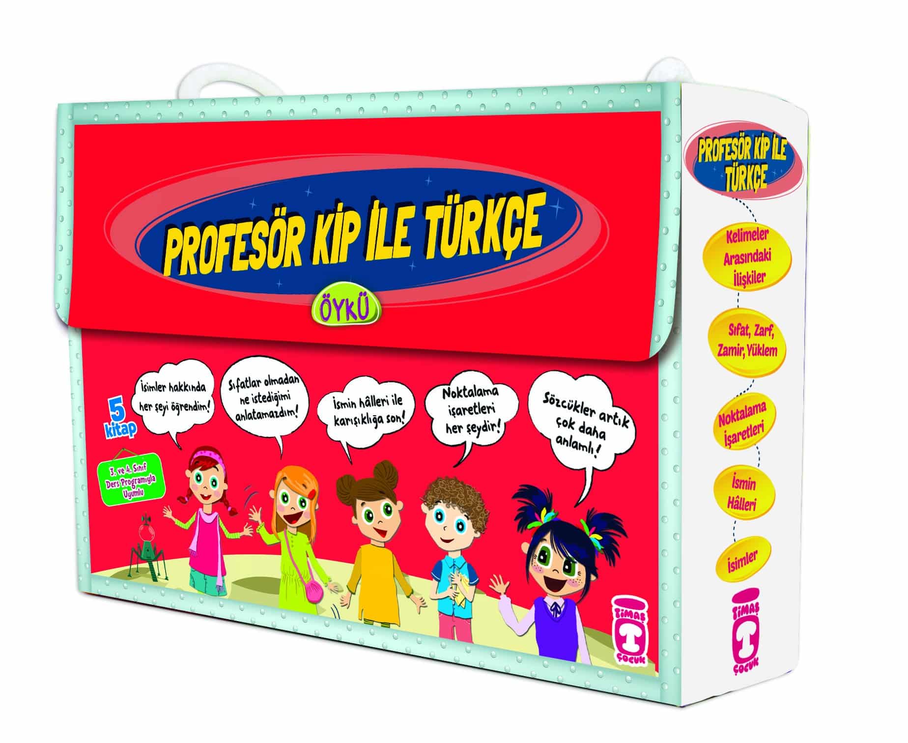 Profesör Kip İle Türkçe 1 Set – (5 Kitap) 1