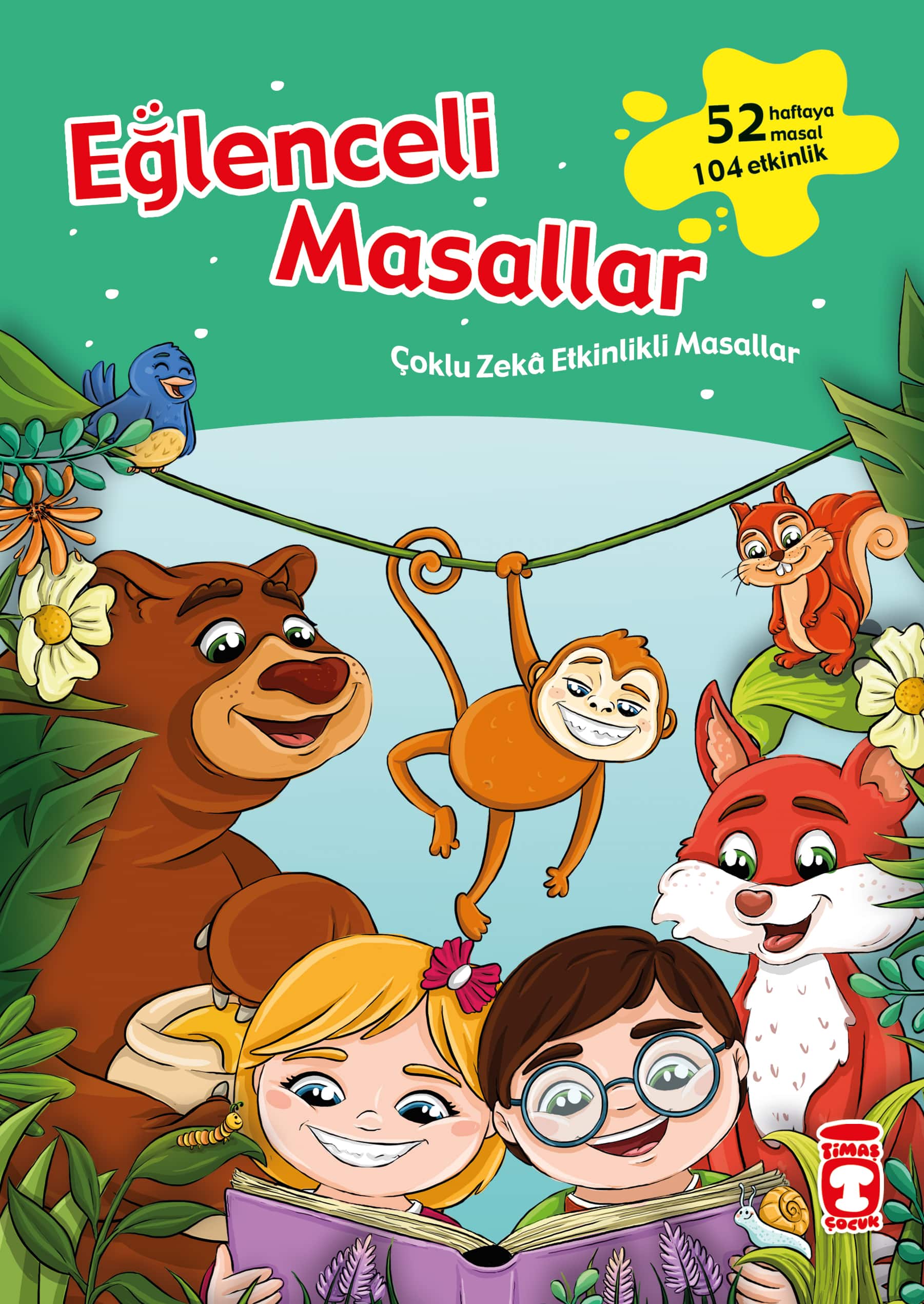 Eğlenceli Masallar (Fleksi Cilt) 1