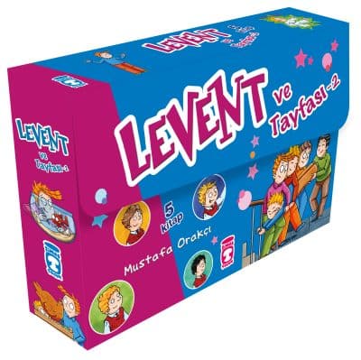 Levent ve Tayfası 2 Set - (5 Kitap)