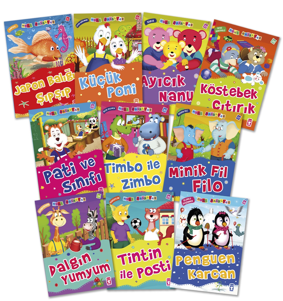 Mini Masallar 3 Set – (10 Kitap) 1