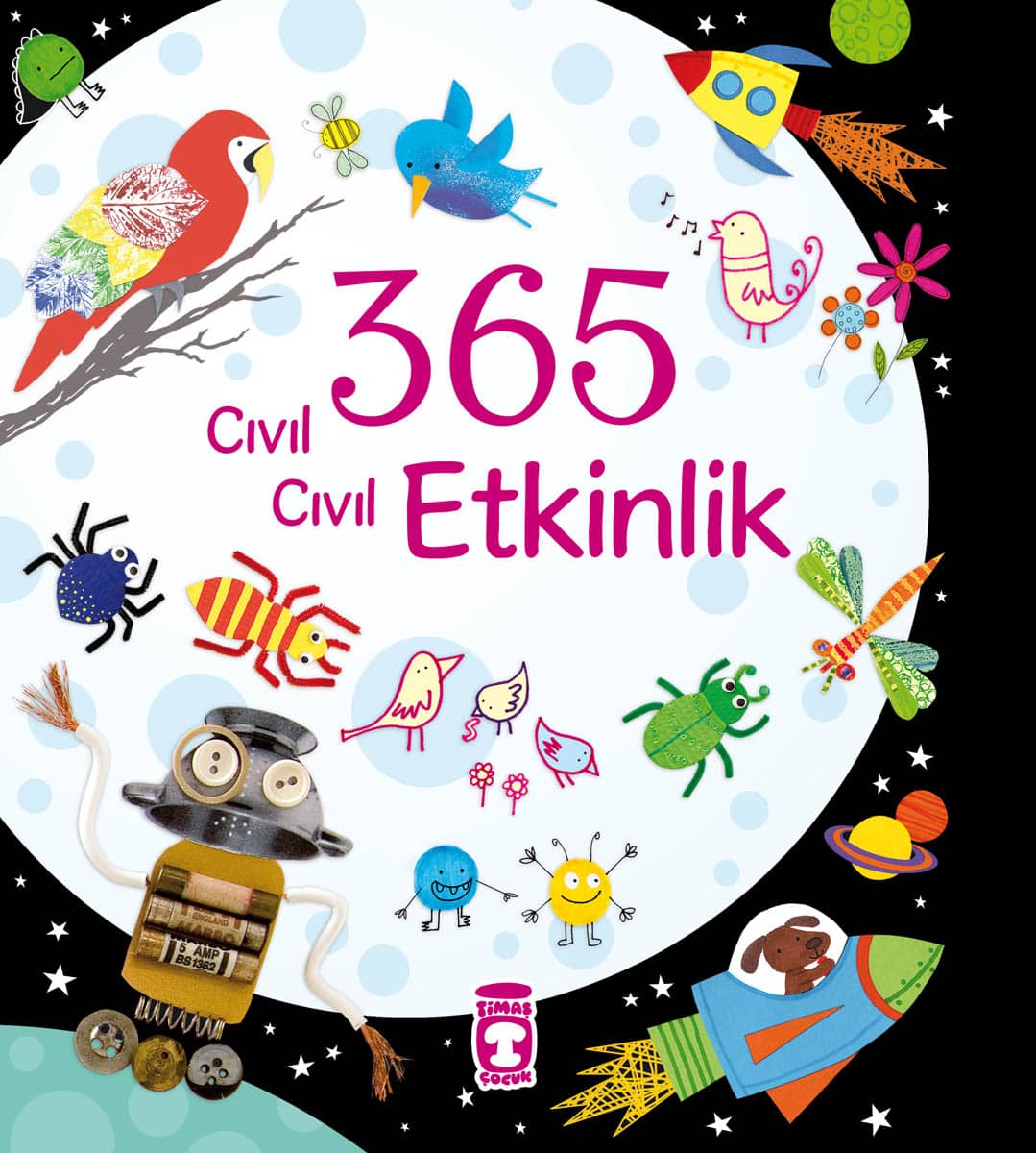 365 Cıvıl Cıvıl Etkinlik (Ciltli) 1