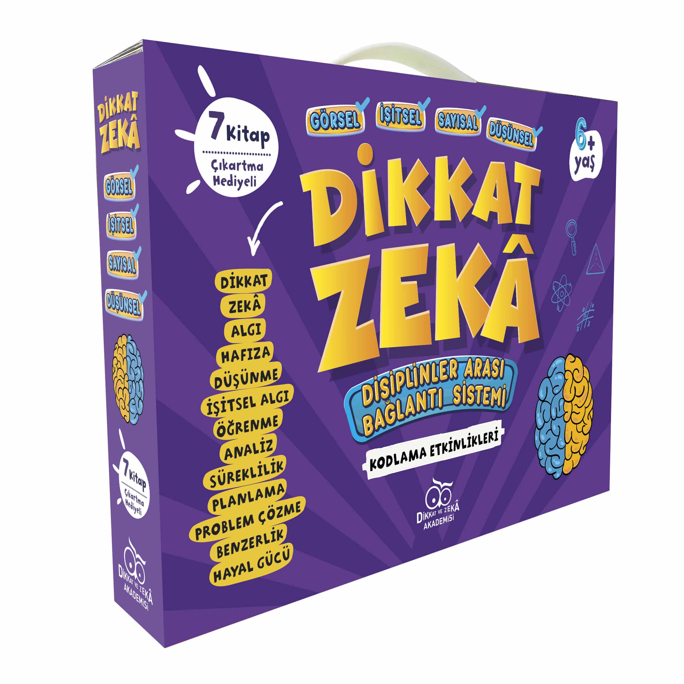 Dikkat – Zeka Ana Sınıfı Seti – 6 Yaş  (7 Kitap) 1