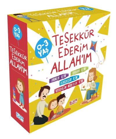 Teşekkür Ederim Allah'ım Set (4 Kitap)