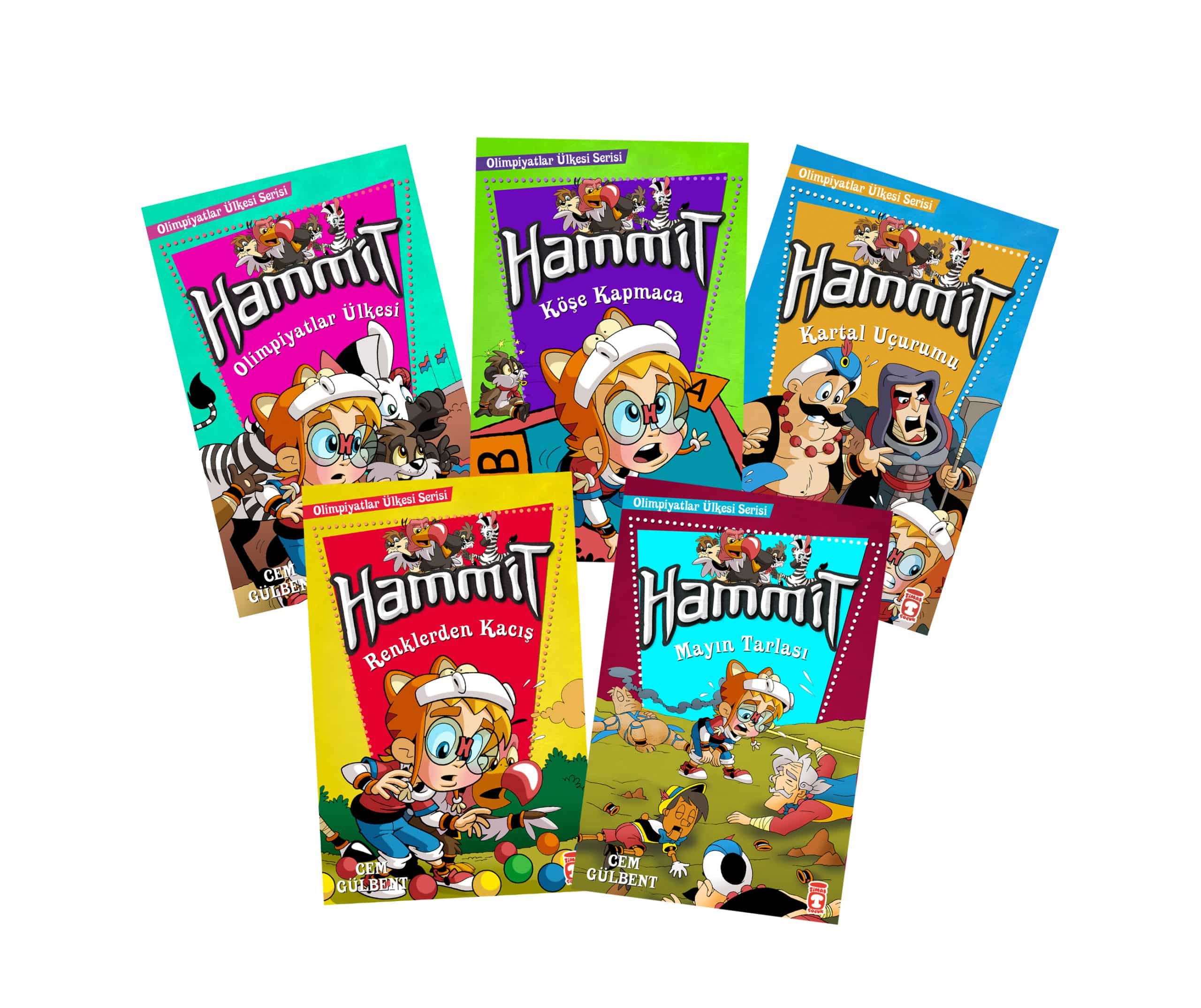 Hammit Olimpiyatlar Ülkesi 3 Set - (5 Kitap)