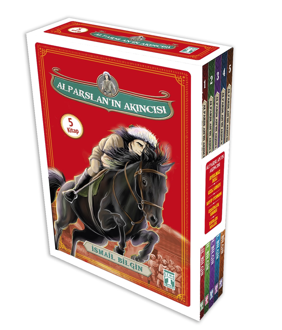 Alparslan'ın Akıncısı 1 Set - (5 Kitap)