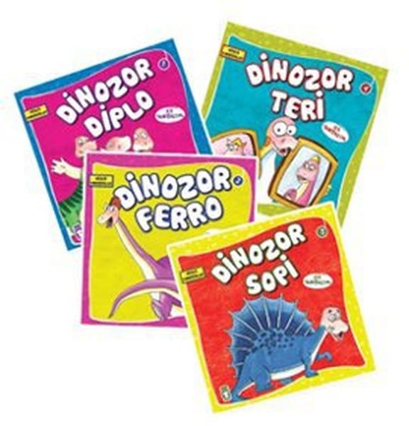 Güçlü Dinozorlar Set (4 Kitap) 1