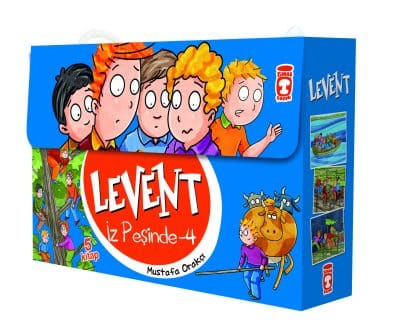 Levent İz Peşinde 4 Set (5 Kitap)