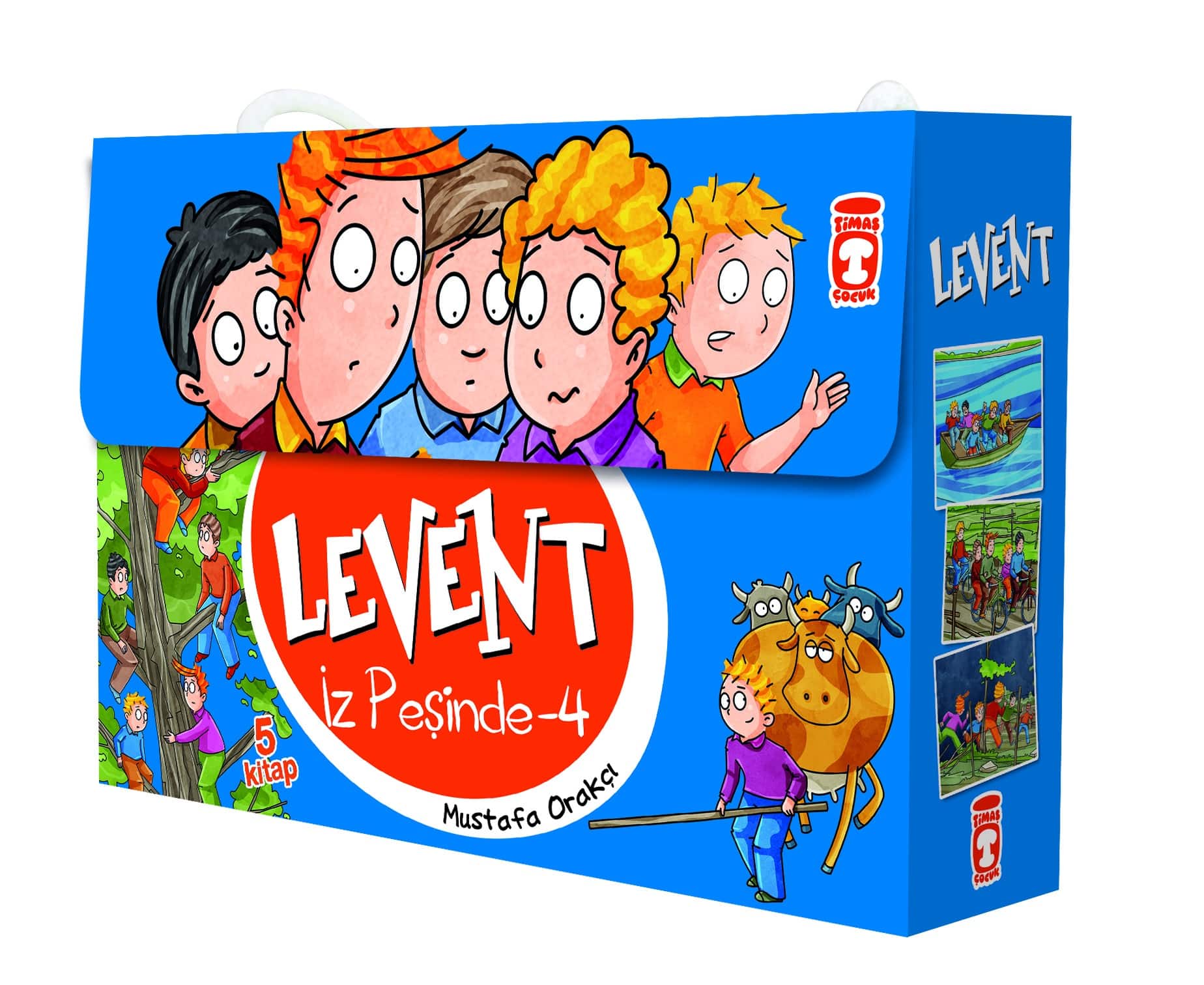 Levent İz Peşinde 4 Set (5 Kitap) 1