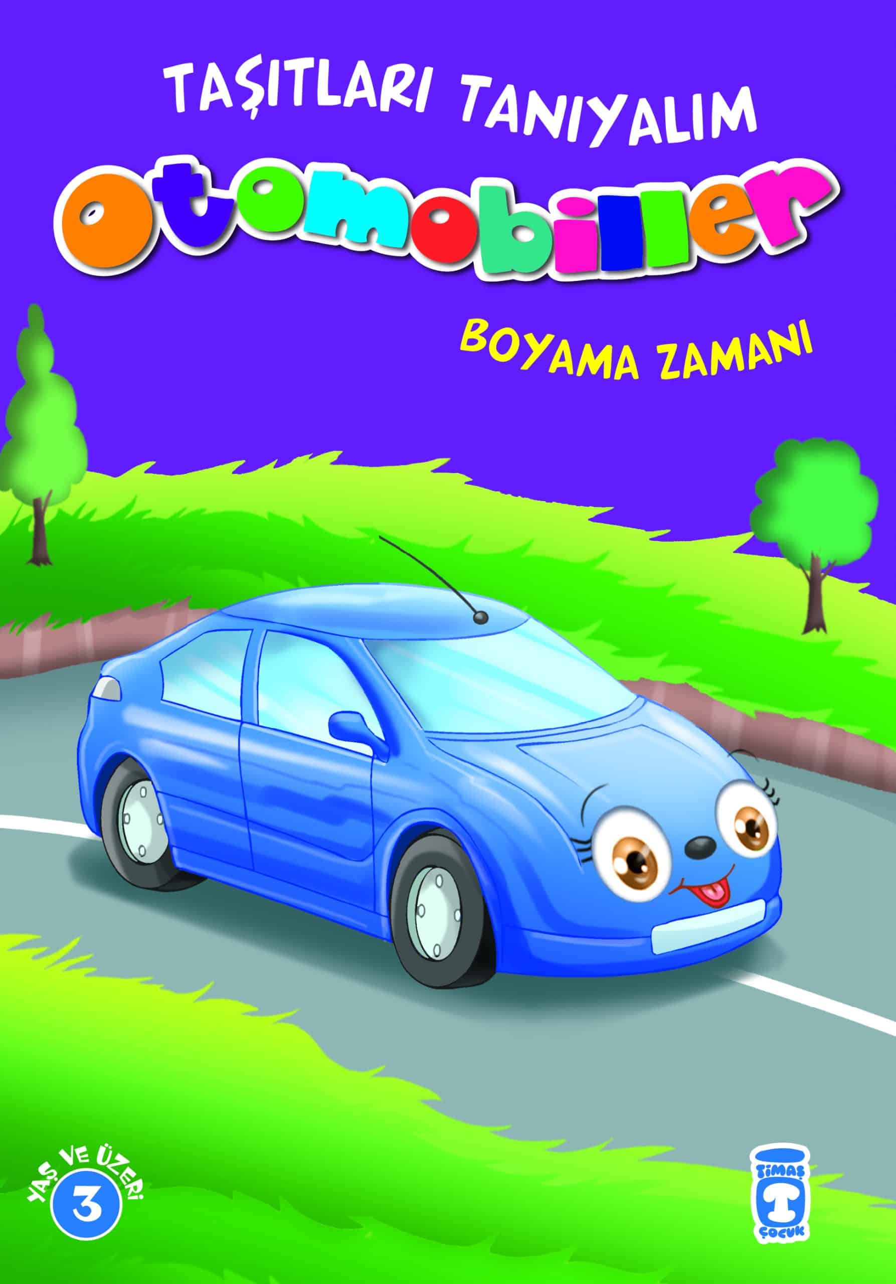 Otomobiller Boyama Zamanı - Taşıtları Tanıyalım