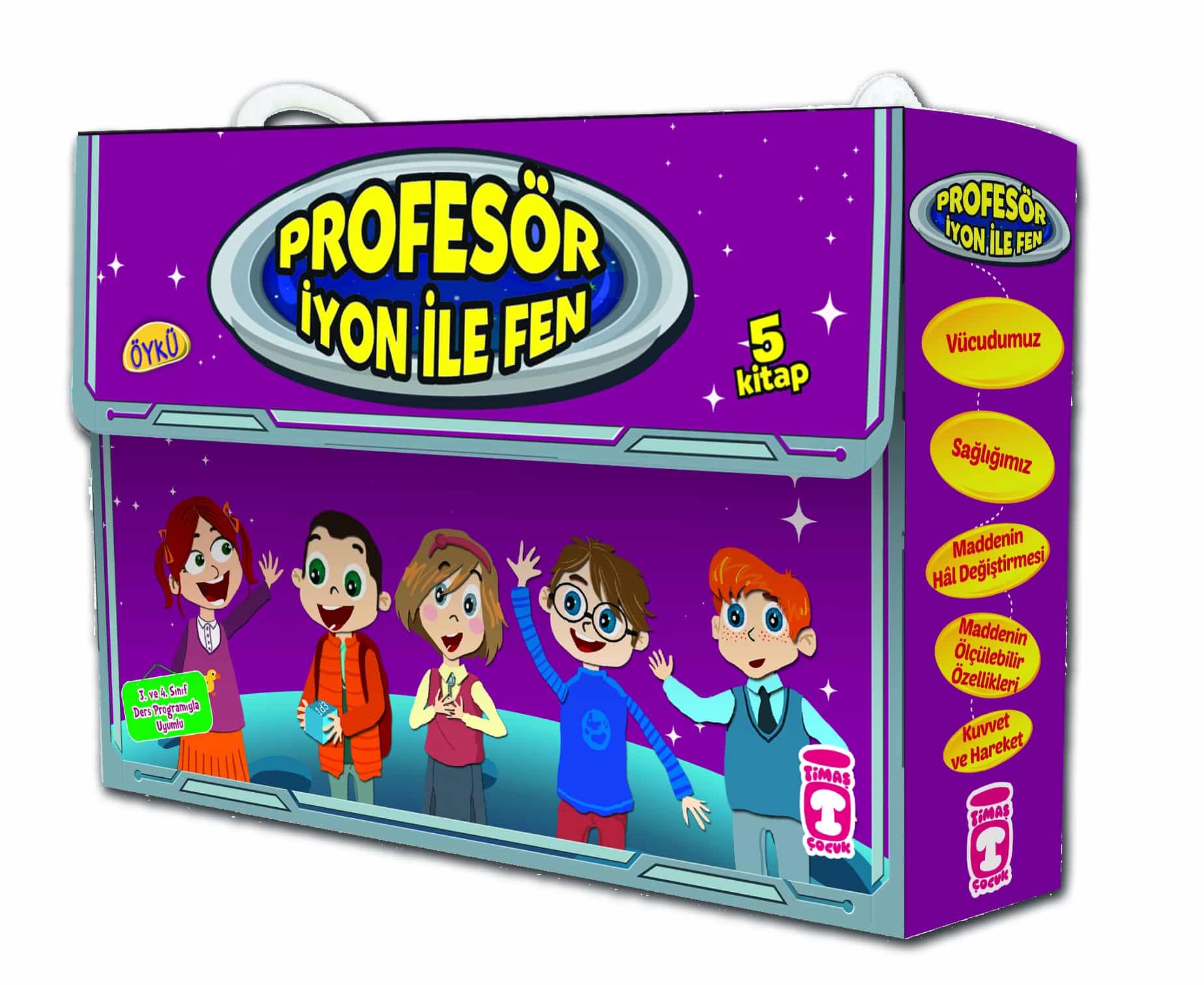 Profesör İyon İle Fen 1 Set – (5 Kitap) 1