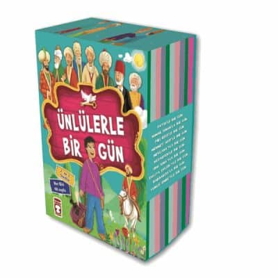 Ünlülerle Bir Gün 1 Set - (10 Kitap)