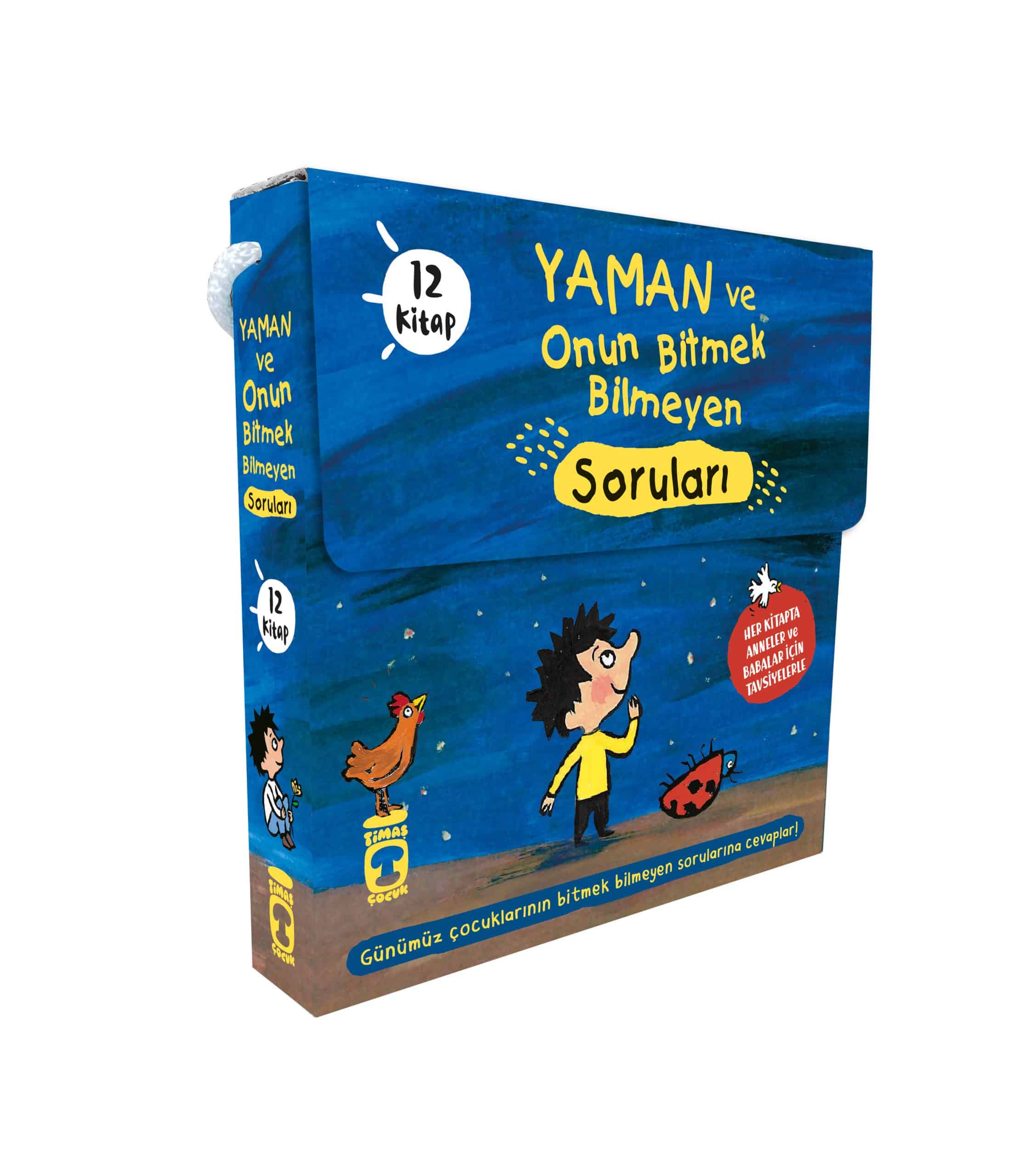 Yaman ve Onun Bitmek Bilmeyen Soruları Set (12 Kitap) 1