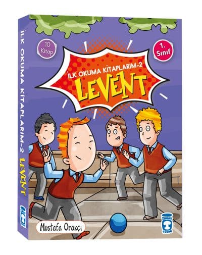 Levent İlk Okuma Kitaplarım 2 - Set (10 Kitap)