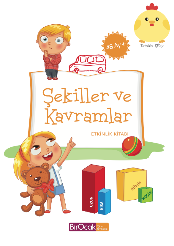 Şekiller ve Kavramlar Etkinlik Kitabı (48 Ay) 1