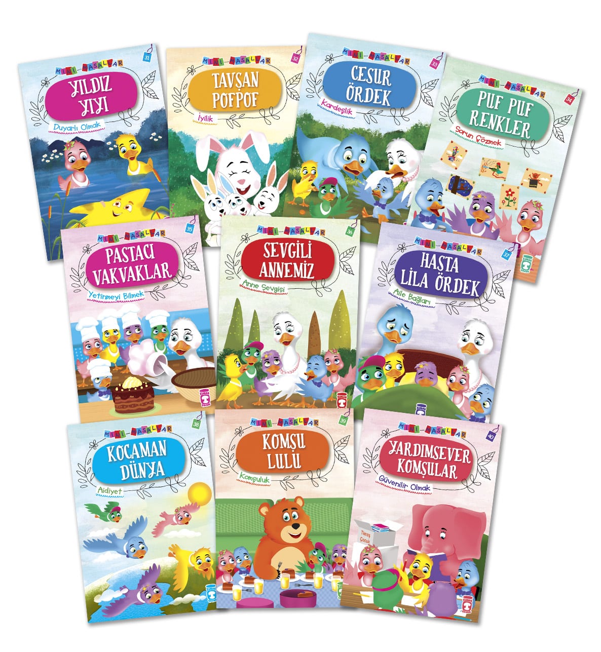 Mini Masallar 4 Set – (10 Kitap) 1