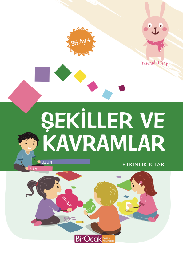 Şekiller ve Kavramlar Etkinlik Kitabı (36 Ay) 1