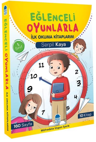 Eğlenceli Oyunlarla İlk Okuma Kitaplarım - 1. Sınıf Hikaye Seti (10 Kitap)