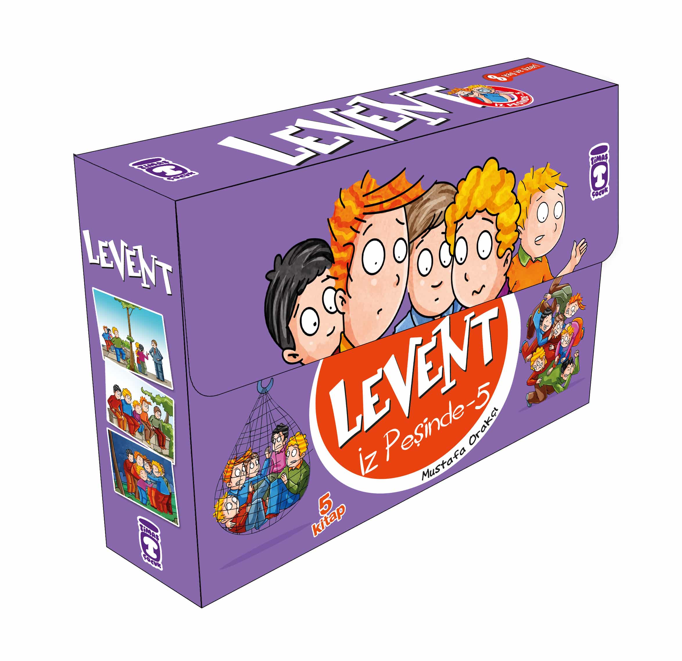 Levent İz Peşinde 5 Set (5 Kitap) 1