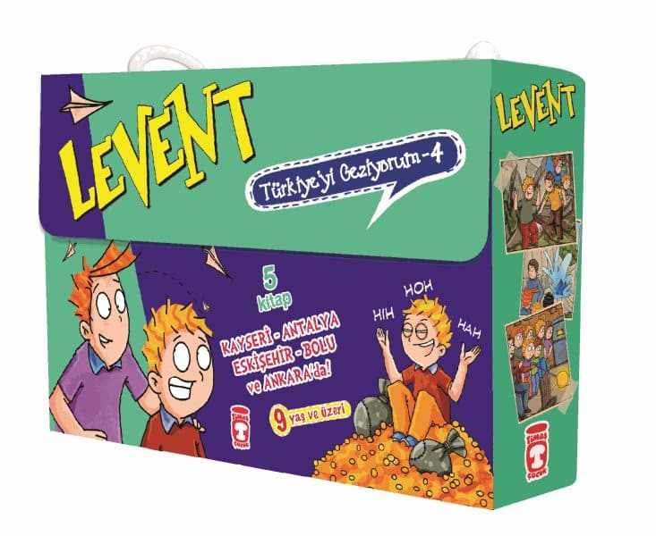 Levent Türkiye’yi Geziyorum 4 Set – (5 Kitap) 1